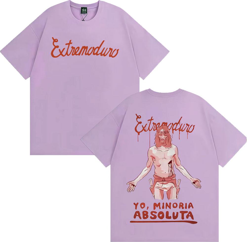 Rock Band Extremoduro Yo,minoria Absolvta Graphics T-shirts Men Women Fashion Gothic Retro T Shirt Summer Tops Oversized T-shirt