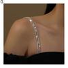 Bra Shoulder Strap Sparkling Rhinestone Anti-Slip Shoulder Straps Adjustable Women Underwear Accessories