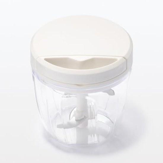 Muji Minced Chopper 900mL Plastic Stainless Steel White