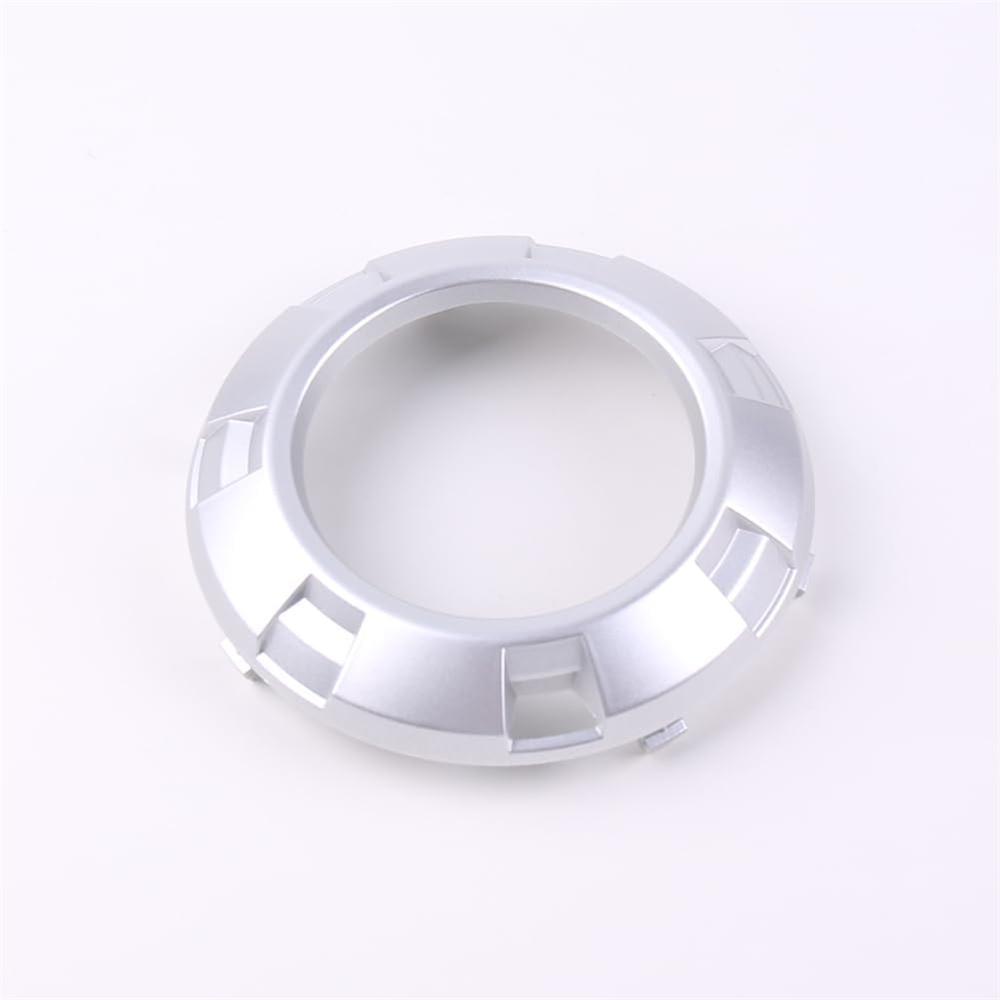 2Pcs Fog Light Lamp Silver Cover Frame For Mitsubishi Pajero Montero L200 Triton