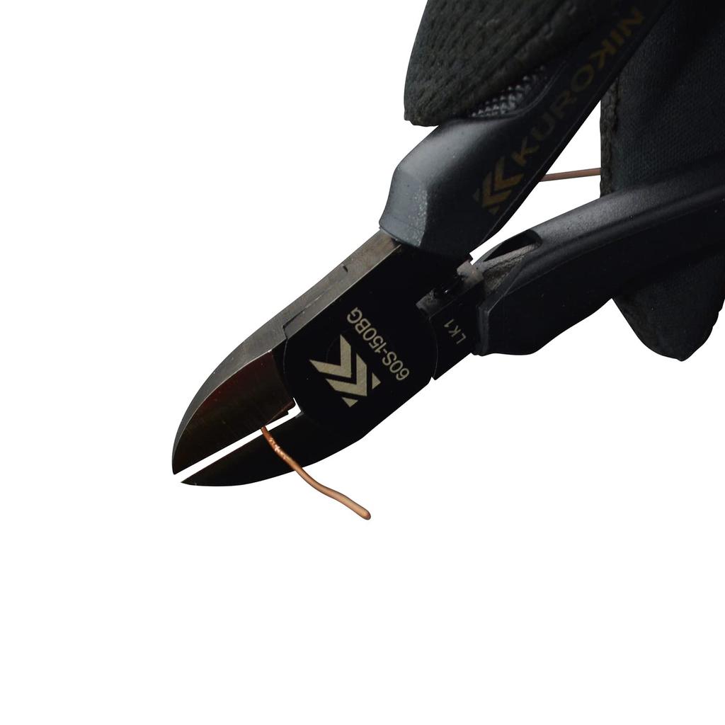 Fujiya Standard Black with Nippers, Gold, Spring, 60S-150BG