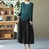 Half-body Skirt Women Summer Casual Versatile Elastic Women's Skirt Loose Comfortable Large Size Skirt