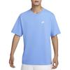 As M Nsw Tee Club Max Casual Breathable Short Sleeve Drop Shoulder T-Shirt Men Tops Blue FV0376-412