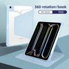 Кожаный чехол для 2024 iPad Pro 11 iPad Air 11 Обложка с вращающейся подставкой с акриловой задней крышкой 10.2 12.9