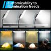 Camping Light with Tripods Stand LED Work Light Outdoor Work Light LED Floor Lamps Tripods for Barbecue Car Repair