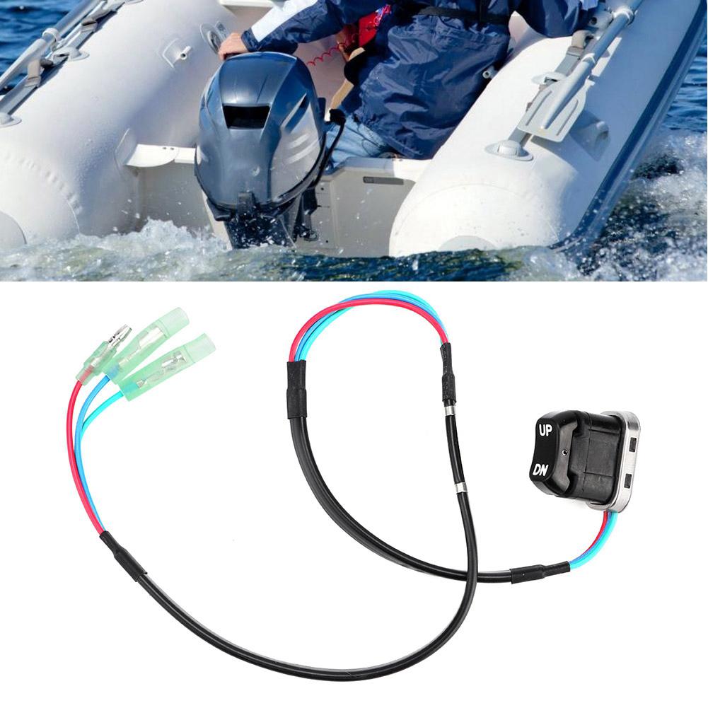 12 В универсальный переключатель наклона дифферента, сменный, подходит для подвесного мотора 703825630100