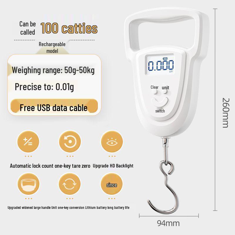 Компактные ручные электронные весы высокой точности