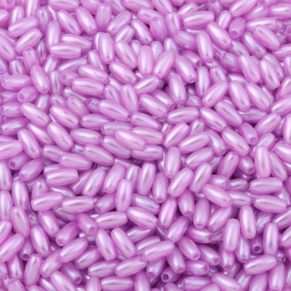 100-200 шт. Форма капель воды АБС Имитация жемчуга Бусины Разноцветные Овальные Рисовые Рассыпные Бусины Для DIY Изготовления Украшений Браслет Ожерелье