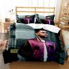 Die Weeknd Fashion Pop Singer 3D Printed Bedding Queen Bedding Set Customized King Size Bedding Set Soft and Comfortable