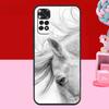 Чехол-скетч с лошадью для Xiaomi Redmi Note 14 13 12 11 10 15 Pro Plus Redmi 15 C 13C 10C 12C 14C Мягкая обложка