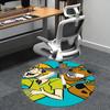 Scooby Doo,Shaggy Chair mat Round Rug Office carpet, Non slip, Suitable for Living Rooms, Bedrooms,Decor1205739a