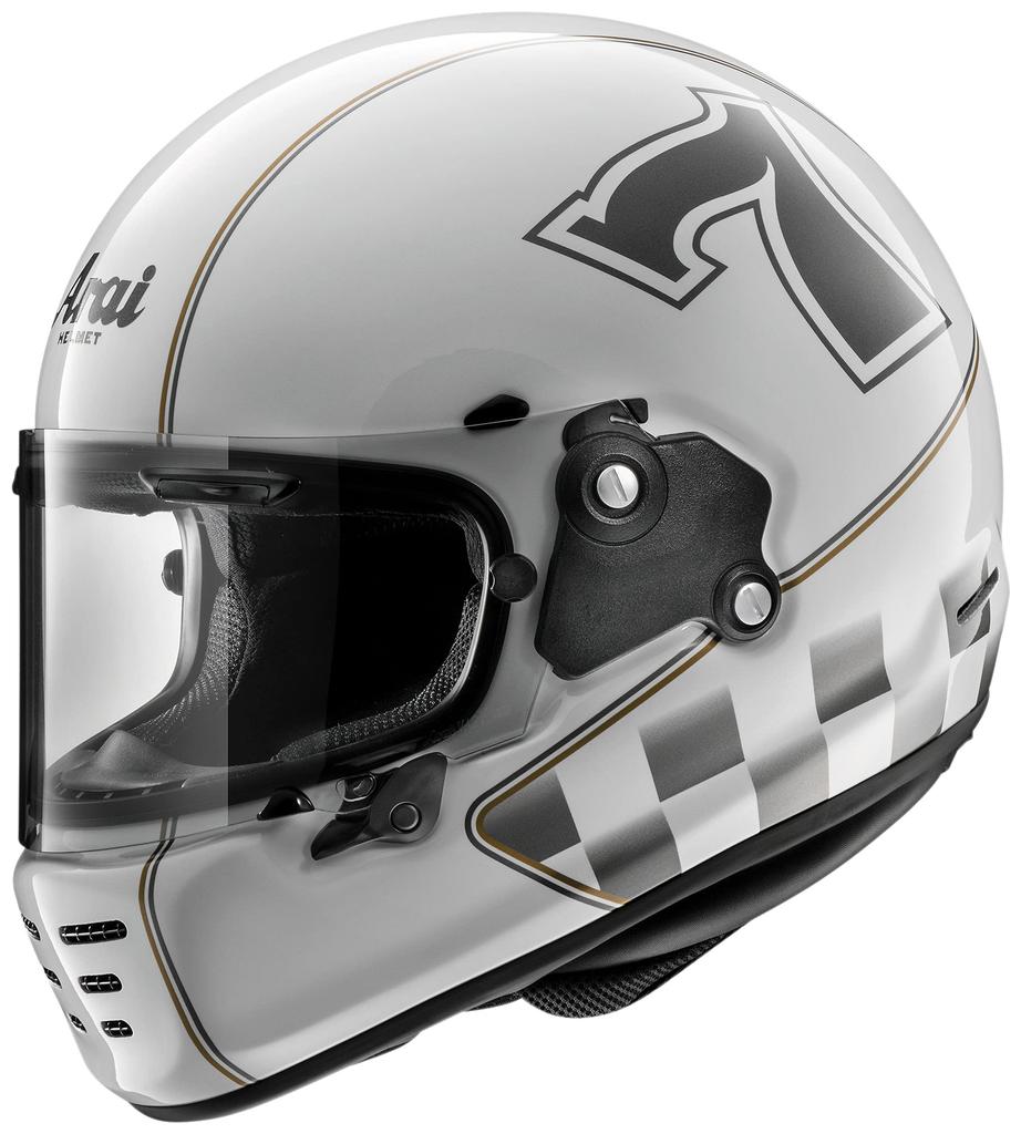 ARAI Motorcycle Helmet Full Face CAFE RACER Glass White L Size RAPIDE-NEO 59-60cm