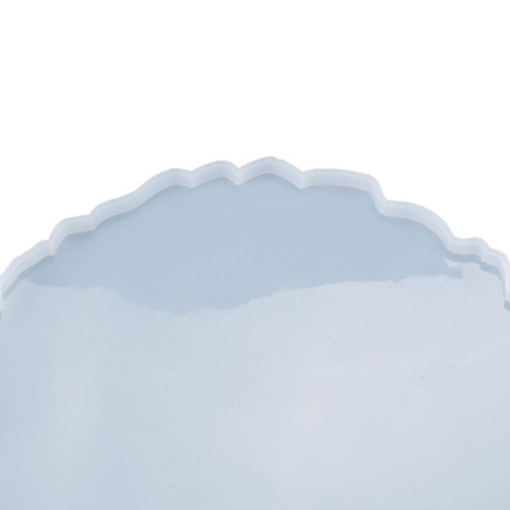 Плесень Круглая форма Силиконовая форма в форме волны Основание для подставок Домашняя эпоксидная смола УФ-сделай сам Ремесло из смолы