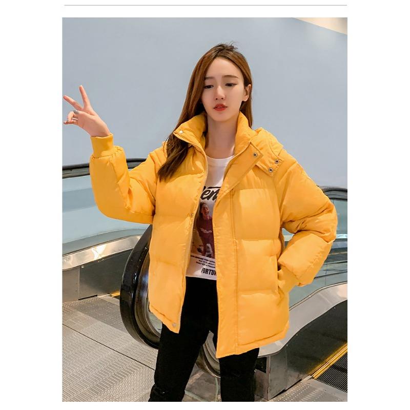 Winter Cotton Clothes Women's Short Loose Cotton Coat Bread Clothes Plus Size Jacket