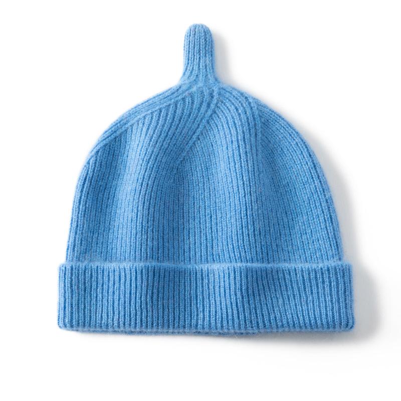 Children's Cashmere Knitted Teletubbies Hat - Cute, Versatile, Unisex, Warm for Autumn & Winter
