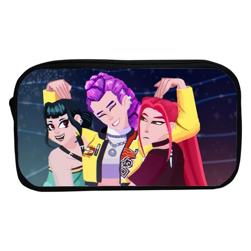 Пенал для ученика-охотника на демонов для девочки, офисный, школьный, сумка для ручек, мультяшный пенал