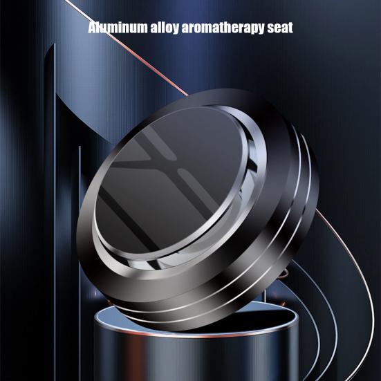 Car Accessories Air Freshener Creative UFP Shape Aluminum Alloy Solid Aroma Car Accessories Air Vent Scent