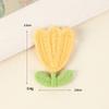 Fresh And Simple Tulip Embroidery Patch Clothing Accessories, Colorful Cute Four-Leaf Clover Series Embroidery Cloth