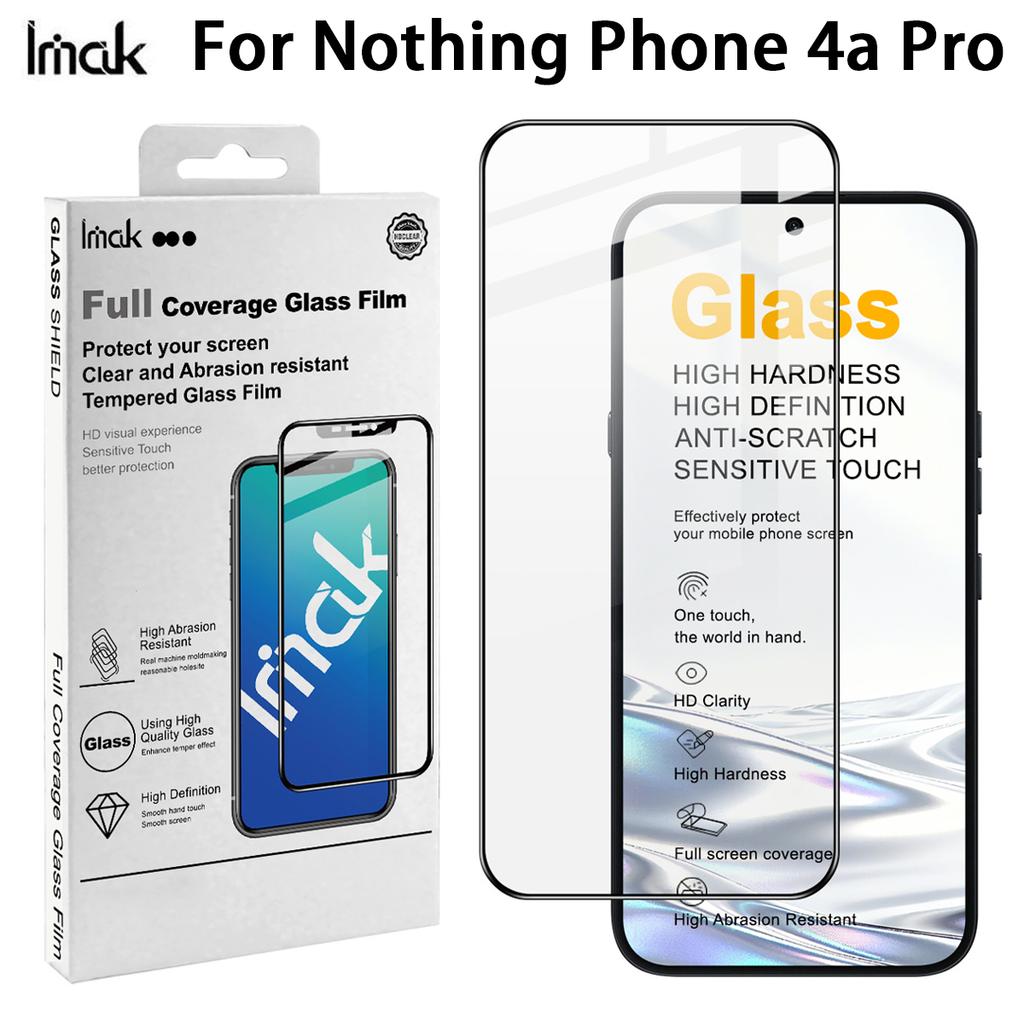 Для Nothing Phone 4a Pro 5G Стекло IMAK Закаленное стекло с полным покрытием Pro+ Серия 169 мм