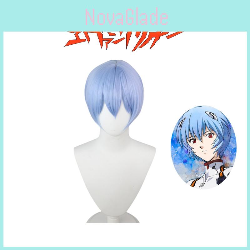 30cm/11.8in Eva Ayanami Rei Cosplay Wig Add Fun To Halloween Parties