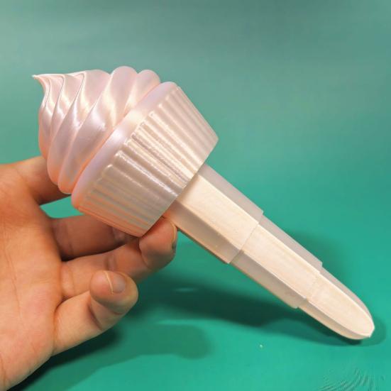 Выдвижной меч-пирожное, Телескопическая палочка-кекс с 3D-печатью, Растягивающаяся палочка-игрушка-антистресс в форме торта
