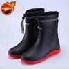 Farming Long Men's Rain Boots High Quality New Male Shoes Gum Plastic Adult Waterproof and Non-slip Galoshes for City Cheap Work