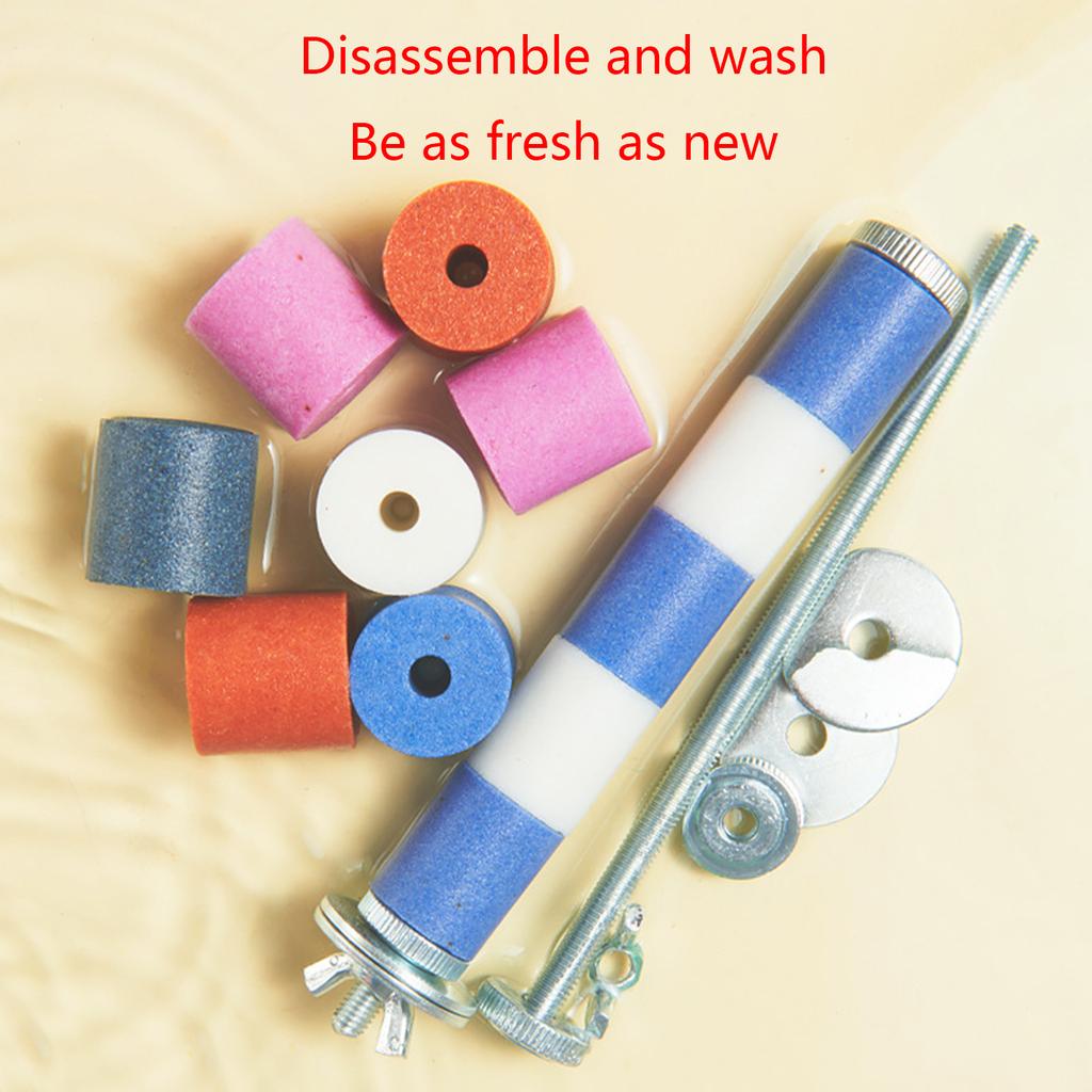 Керамическая подставка для птичьих жердочек, нетоксичная клетка для попугаев, игрушка для шлифовки ногтей, устойчивая скребковая станция для попугаев, зябликов, канареек