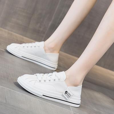 Белые туфли из натуральной кожи Кроссовки Повседневная обувь