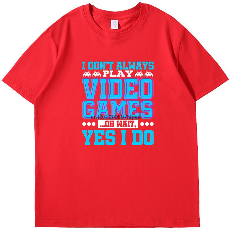 Gaming Gamer Shirts Graphic Tee Gamer Printed Tshirt High Quality Short Sleeve Tee New In Tops Tees Mens Cotton Tshirt