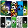 Soccer Ball Football Field Phone Case For Samsung Galaxy A12 A32 A50 A70 A20E A20S A10S A22 A30 A40 A42 A52 5G A02S A04s Cover