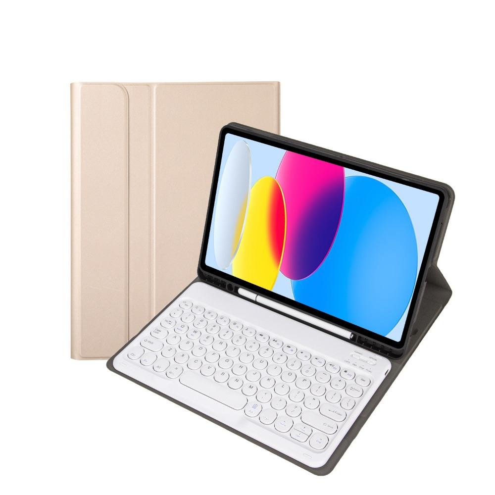 Магнитный чехол для iPad Air 10.9 11 Pro 9.7 с беспроводной клавиатурой, тонкая кожаная обложка для iPad 9 10-го поколения