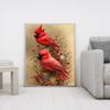 North American Cardinal 5D DIY Diamond Painting Kits Full Round Drill Wall Decor