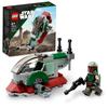 Игрушка LEGO Star Wars Boba Spaceship Microfighter Мальчики Девочки Star Wars Goods Фигурка Пластиковая модель Игрушка Развивающая игрушка Подарок на день рождения Подарок LEGO Block