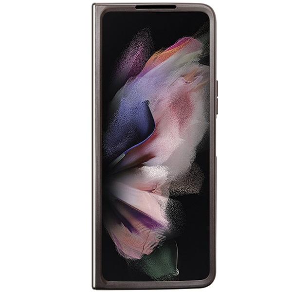 Etui do Samsung Galaxy Z Fold5 Guess Leather 4G Strass Brązowy