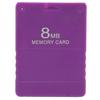 For PS2 8MB Memory Card Plug and Play FMCB1.966 High Speed Game Memory Card AccessoriesPurple