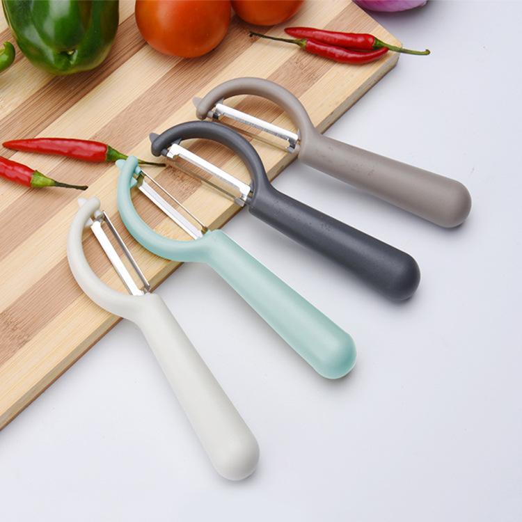 P-type Peeler Stainless Steel Peeler Peeler Fruit Knife Sugarcane Scraping Knife Multifunctional Potato Planer Melon Planer