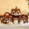 Animal Raccoon Plush Backpack Lightweight Single Shoulder Crossbody Gift Bag