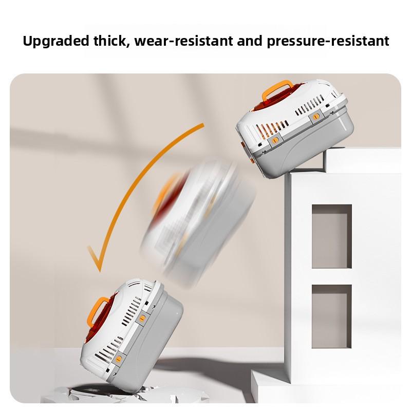 Pet Air Box Кошка Собака Выход Портативный Антистресс Кошка Сумка Собака Выход Артефакт Воздухопроницаемый Большое Пространство