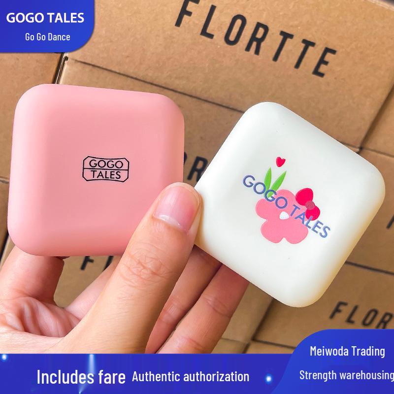 GoGotales Мягкие и милые трехцветные румяна-градиент – Натуральный контур и бронзер для естественного нюдового макияжа.