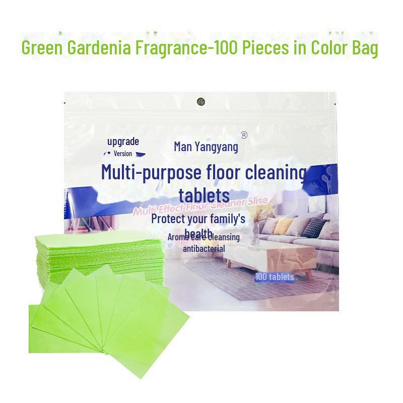 Таблетки для мытья полов Multi-Effect: Одноразовое ароматное чистящее средство для мытья полов, полировки и придания блеска деревянным и кафельным полам