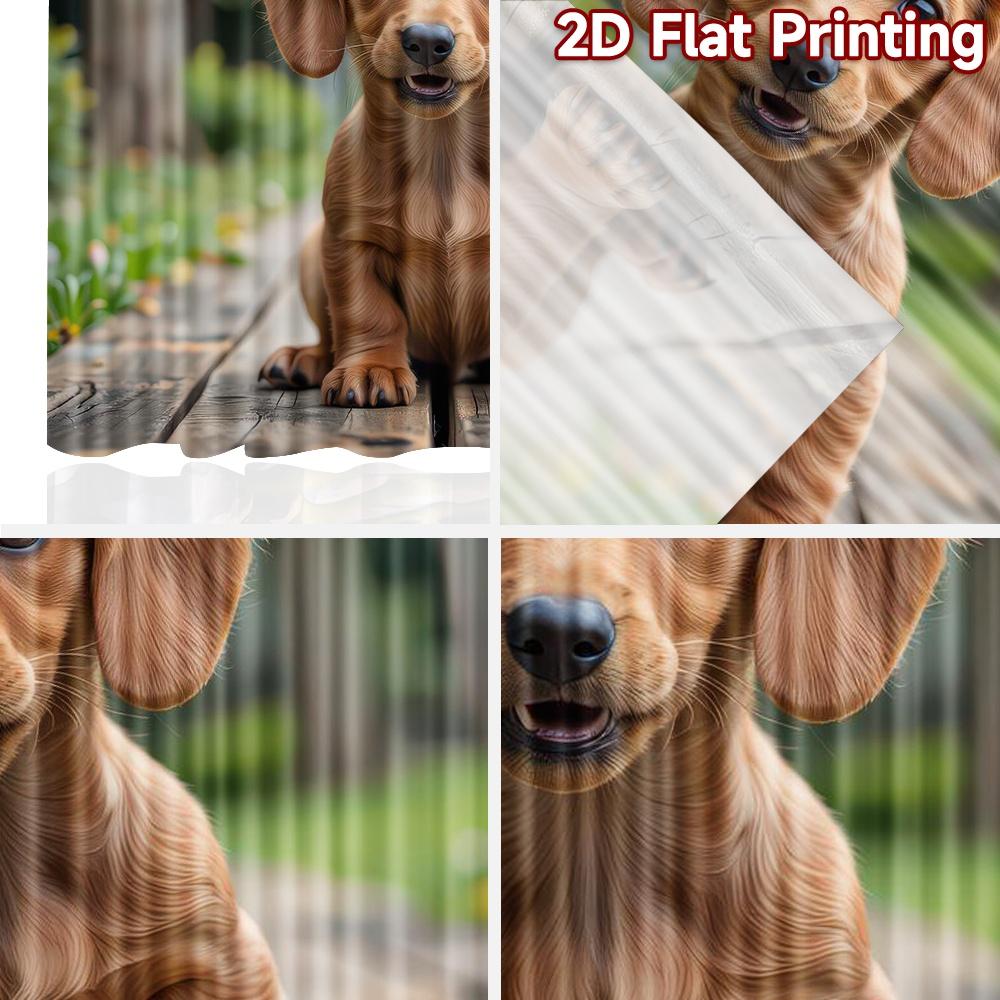 2D плоный Фон для Фотосъемки Баннер для Фотосъемки Милый Щенок на Улице 100% Полиэстер Праздничный Декор Стены для Подходит для