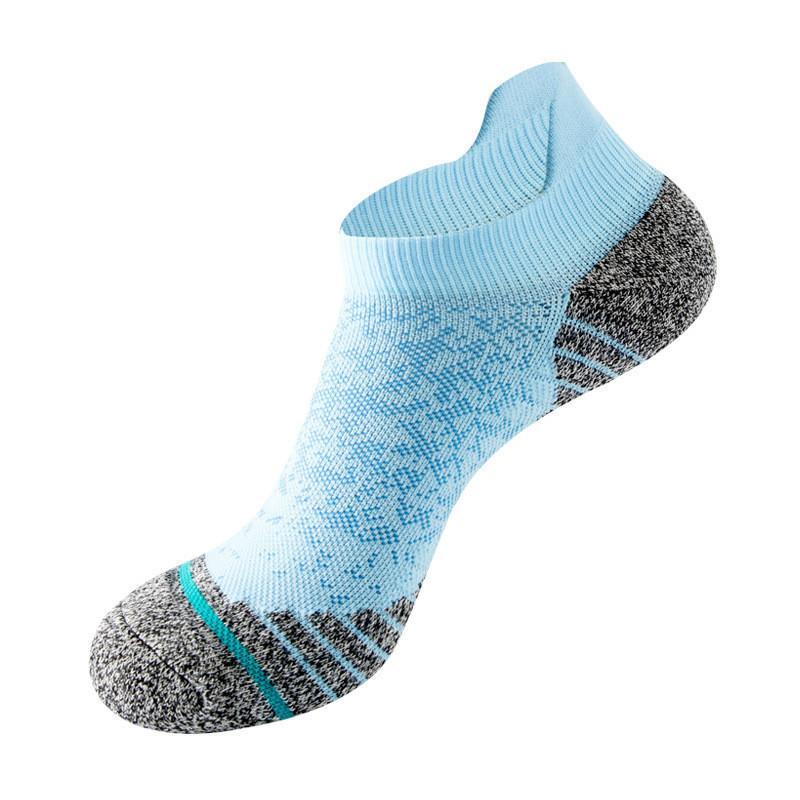Спортивные носки для мужчин и женщин, поднимающие уши, быстросохнущие, компрессионные, для бега, фитнеса, утолщения, для баскетбола, осень и зима, для тренировок