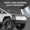 1:24 MINI AUTO Tesla Cybertruck Pickup Trailer Alloy Car Model Diecasts Metal Off-road Vehicles Truck Simulation Kids Toys Gift