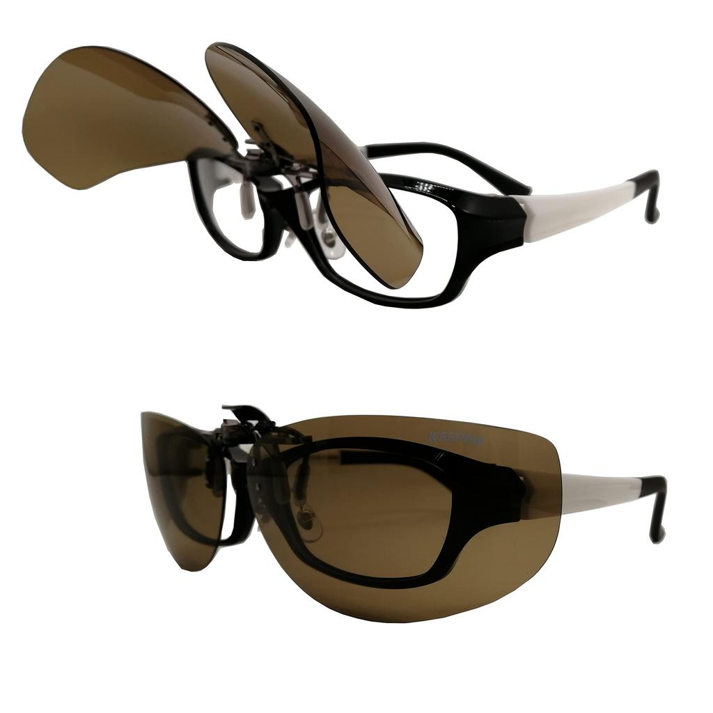 Keeper Made in Japan поляризованные солнцезащитные очки-клипсы с защитой от ультрафиолета, сверхлегкие, большие, классные, SM 9322 [cliponkeeper]