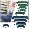 Blue Green Zero Line Brass Screw Grounding Bridge Terminal Line Screws Row Connection Wire