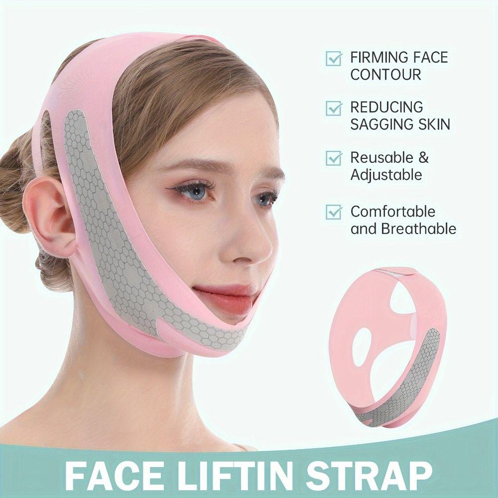 Comfortable Face Slimming Bandage Anti Wrinkle V Line Face Shaper  Physical Pulling