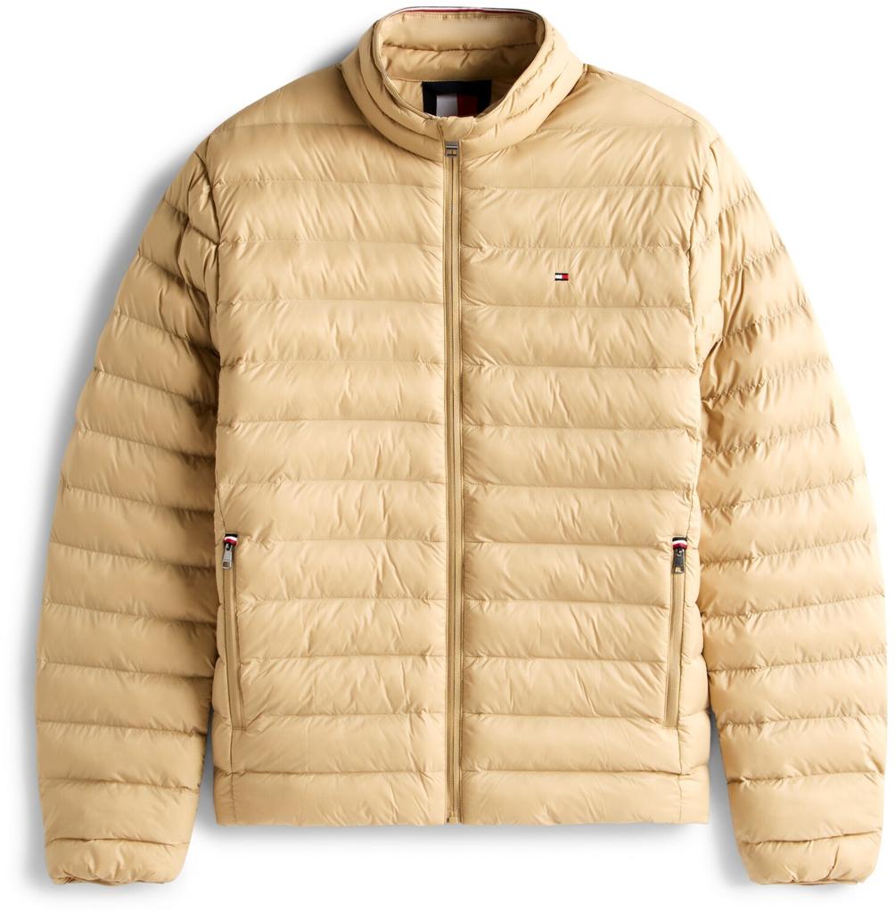 Winter Jacket Tommy Hilfiger Packable Water Repellent Jacket (MW0MW37634) Recycled Jacket (MW0MW37634) Camel