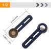 Adjustable Pants Button Waist Extender Alloy Detachable Jeans Clip