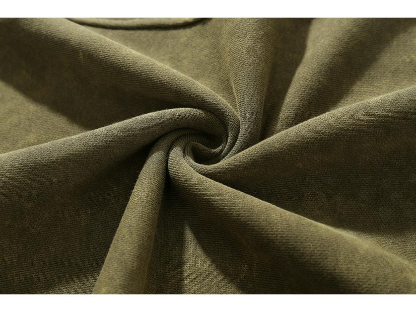 Унисекс Свитшот с заниженной линией плеча и эффектом потертости - Тренд Осень/Зима