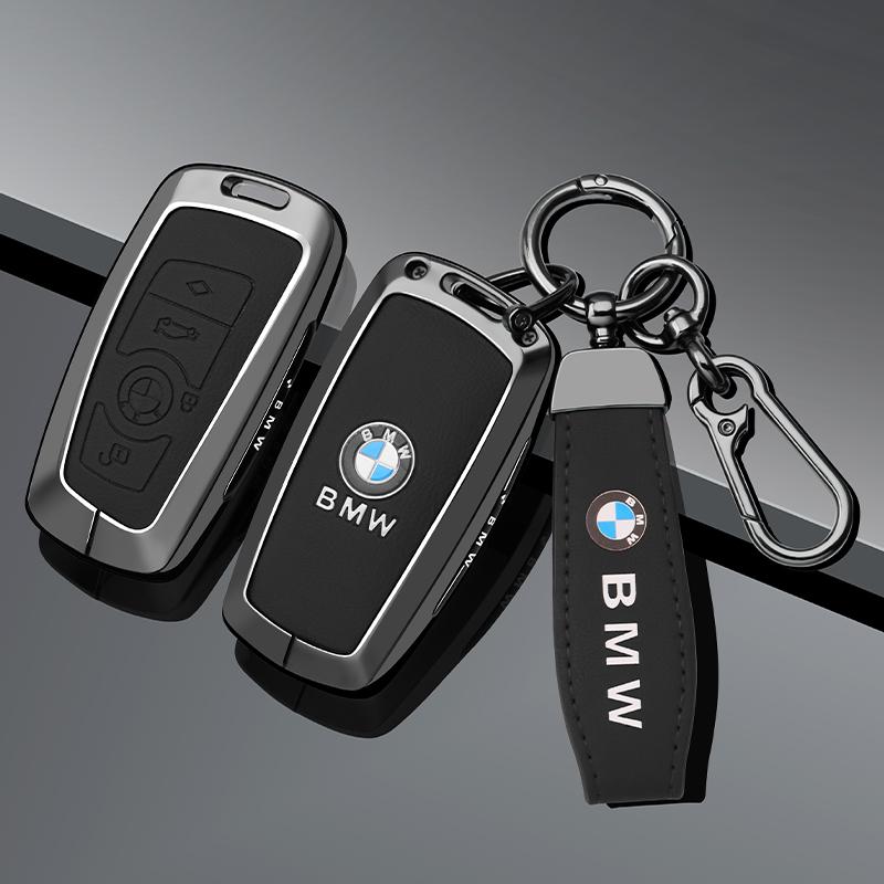 Zinc Alloy Car Key Case Keyless For BMW 1 2 3 5 7 Series F10 F20 F30 335 328 535 E90 E92 E93 Cover Remote Fob Shell Accessories